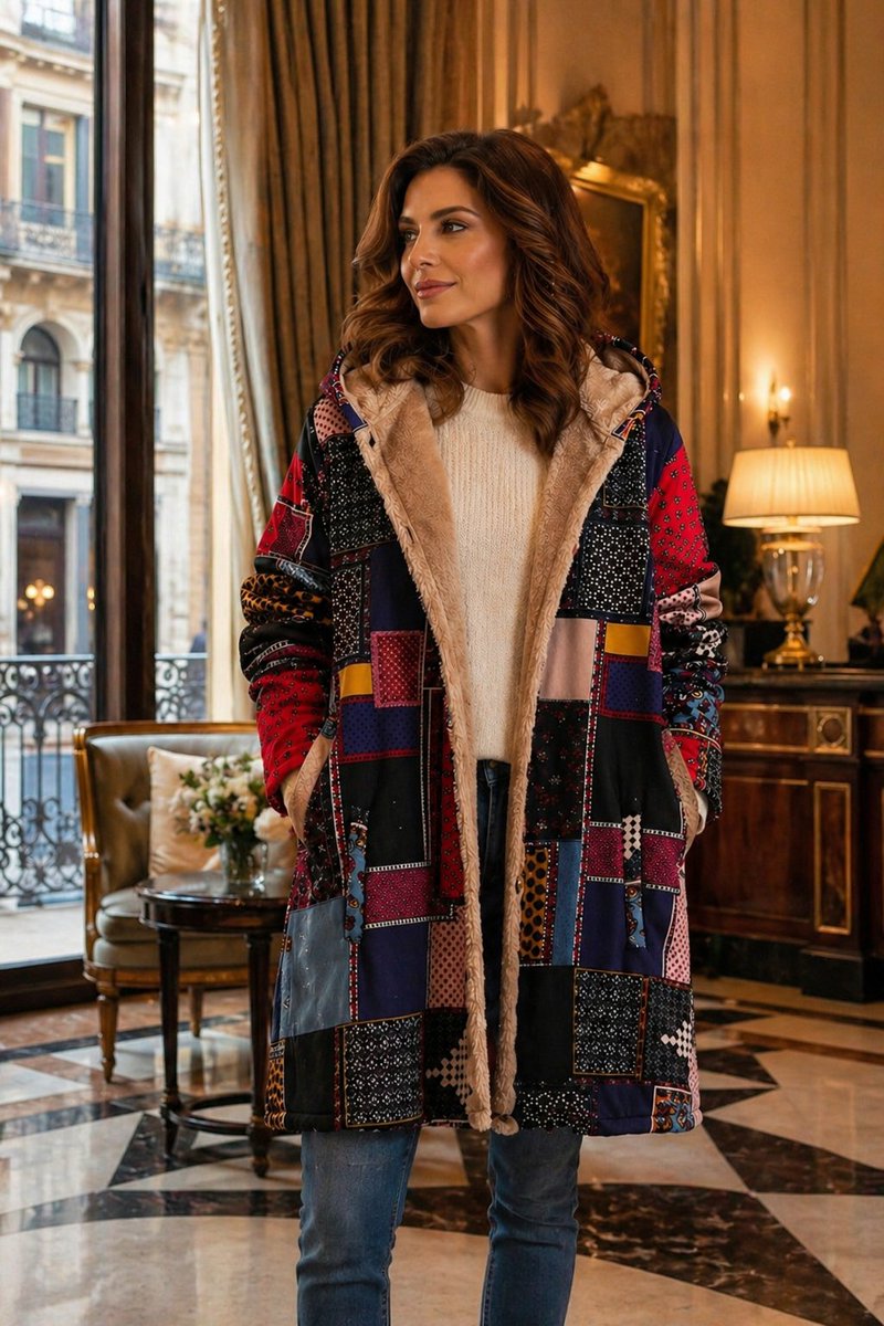 geshstyle25's tweet image. Cold weather essential ❄️✨
Soft plush hooded jacket with a stylish patchwork look. Warm, comfy, and easy to wear daily.
Shop now 👇
temu.to/k/p3e5wktf7b4
#WinterFashion #WomensStyle #CozyWear #ad