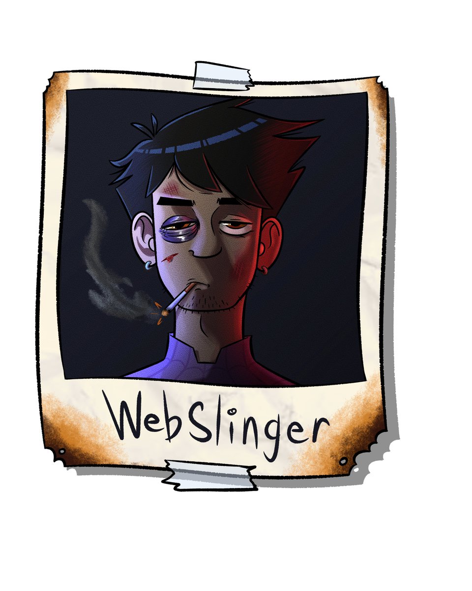 FastF00dGarbage's tweet photo. Been experiencing burn out lately so I apologize on not posting for a couple of months. But I had a random urge to draw Gabriel Guzman's (Spidersona) Portrait. kek.

#Spiderman #spidersona #SpidermanOC #SpiderVerse #ocart https://t.co/uUjcqexBDH