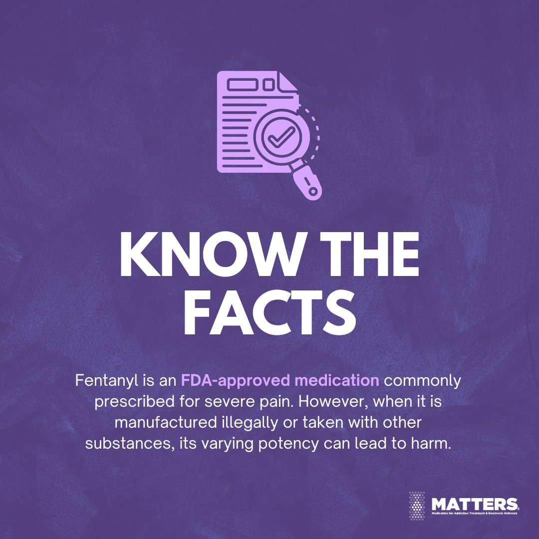 matters_network's tweet photo. This National Fentanyl Awareness Day, we're raising awareness about fentanyl exposure and overdose prevention. 

Resources like fentanyl test strips and naloxone are available and can be shipped directly to you at no cost in New York State. 

Learn more at https://t.co/9yYLwmmKaK https://t.co/ljgYArRQGP