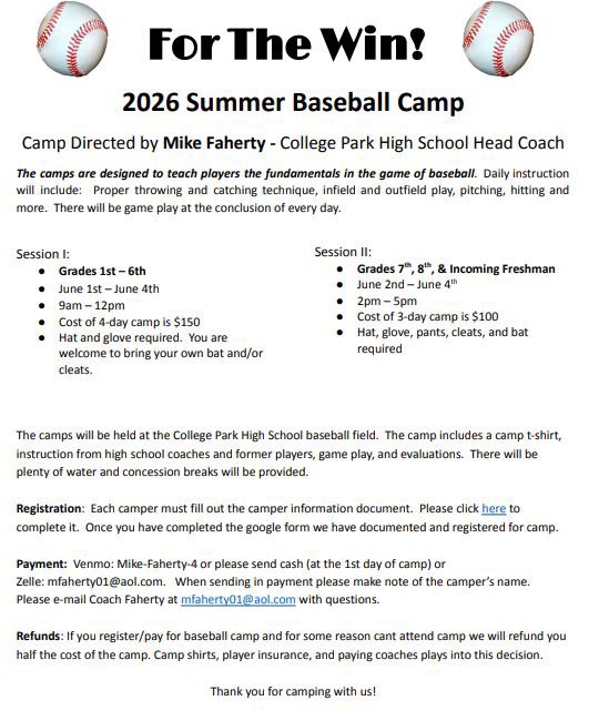 College Park Baseball tweet media