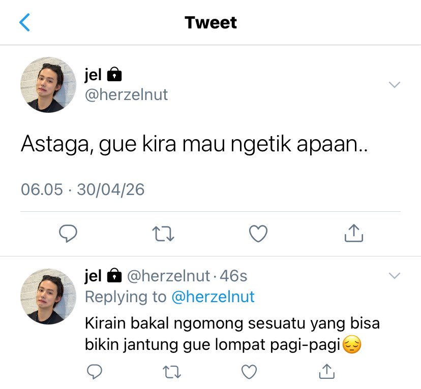 83. Mau pamer sesuatu