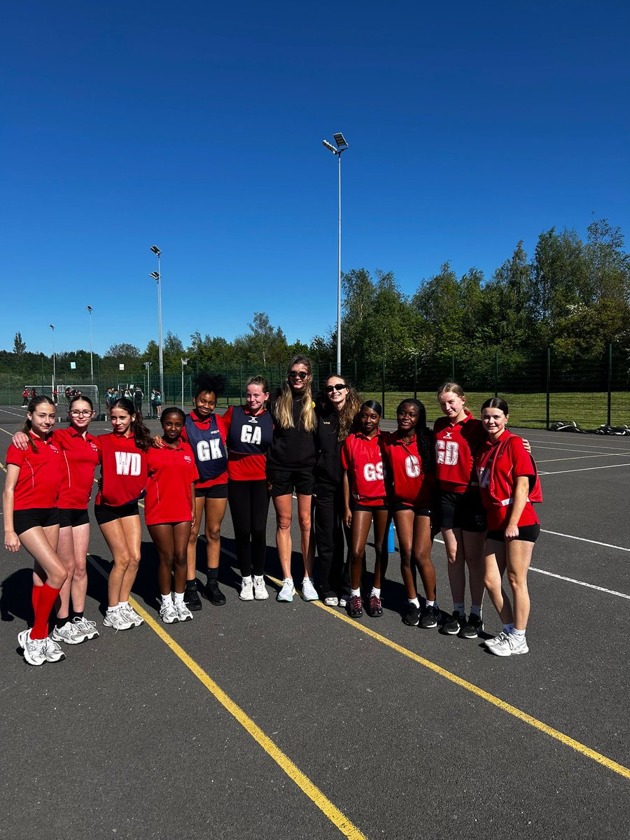 TrinityHighPE's tweet image. The Year 9 netball team played a round robin for the Plate tonight at Wright Robinson. The girls played brilliant, winning TEMA and Barlow to win the plate competition. Special guests from Manchester Thunder. 🥇👏 #TeamTrinity #oneteam