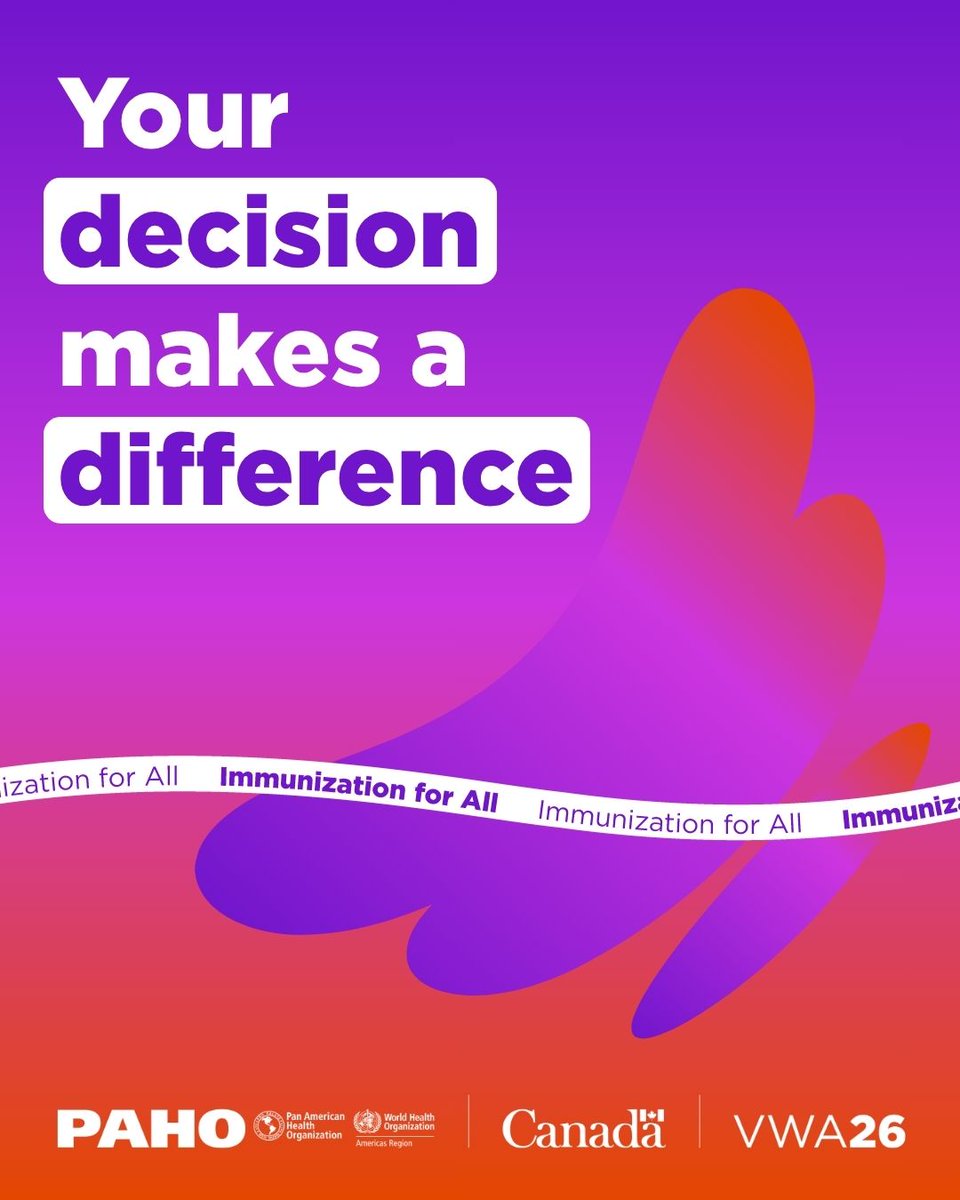 pahowho's tweet photo. When you share health information without checking the source, you may be spreading harmful content.
Before sharing posts about vaccines, verify the information with official sources and speak with healthcare professionals if you have questions.
#VWA2026 #ImmunizationForAll https://t.co/FZqIdJgtdZ