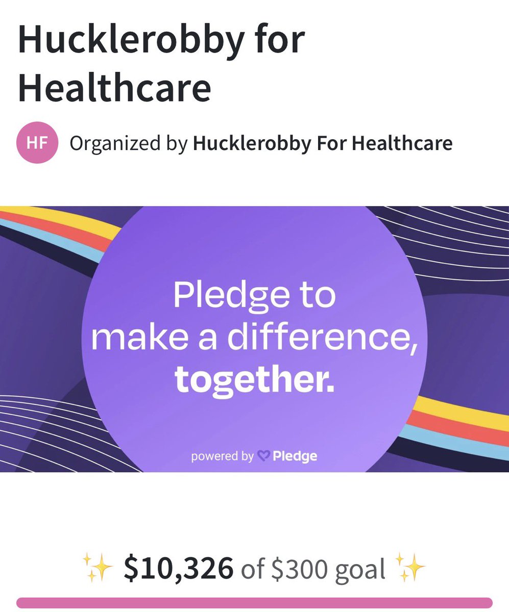 Hucklerobby For Healthcare tweet media
