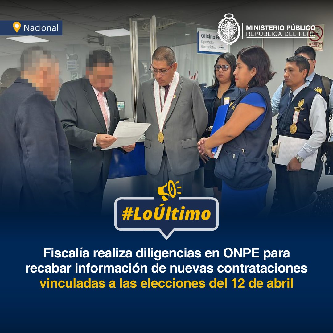 Ministerio Público tweet media