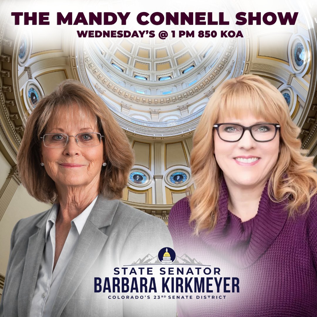 Senator Barbara Kirkmeyer tweet media