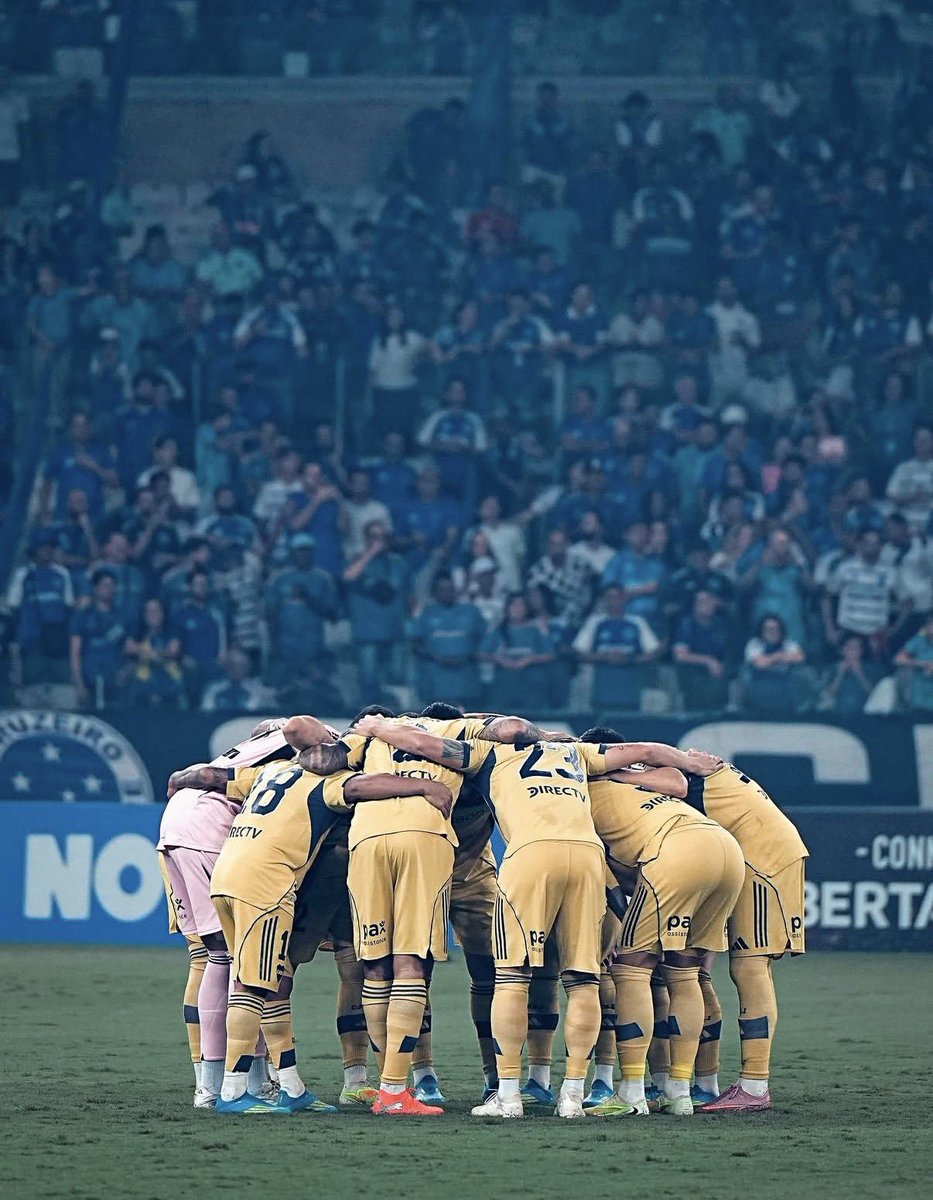 Cuando ganamos, pero sobre todo cuando perdemos: todos juntos. 

AGUANTE BOCA. 

💙💛💙