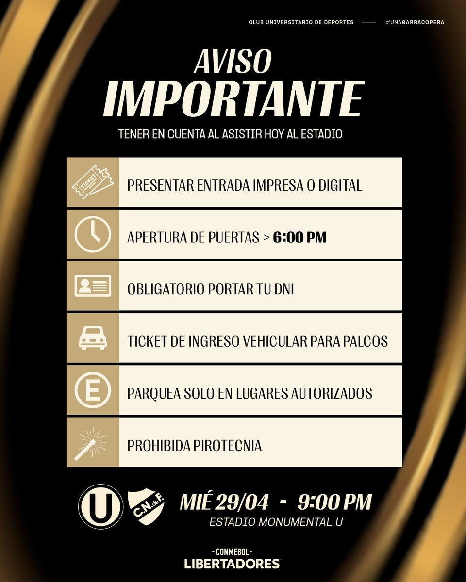Universitario tweet media