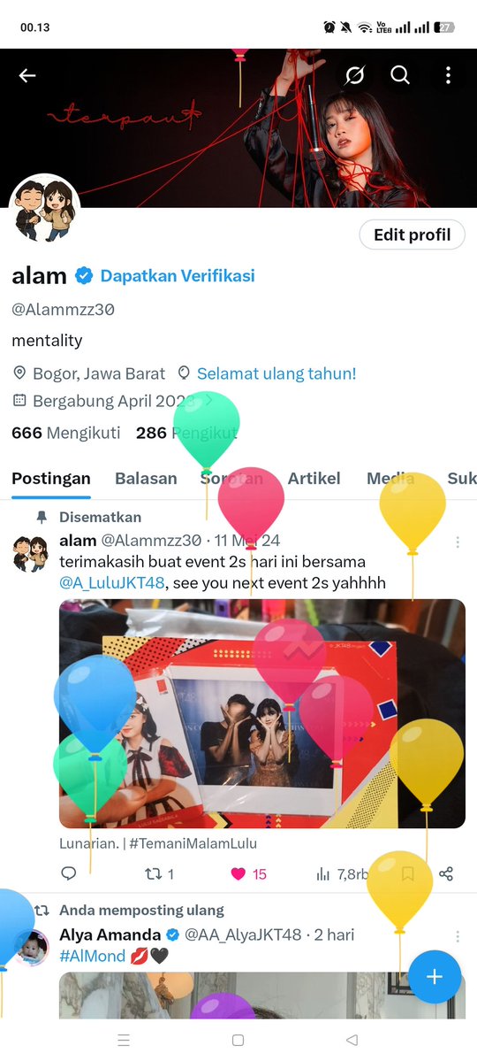 kak <a href="/A_LuluJKT48/">Lulu Salsabila</a> mau balon ga kak?