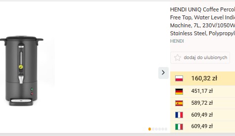amazonkowisko's tweet photo. na to już wcześniej handlarz z allegro położył łapki ale że produkt wracający, to tym razem dostępne 3 sztuki + obietnica uzupełnienia zapasów
https://t.co/i4F3VIQJKP
#agd #hendi https://t.co/6eEVYYzMNd