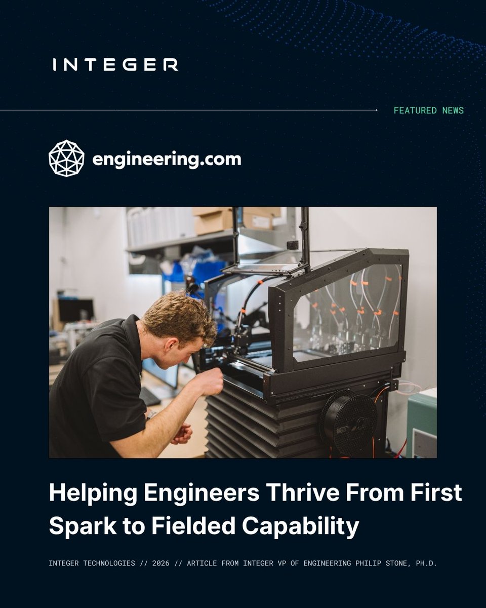 Integer Technologies tweet media