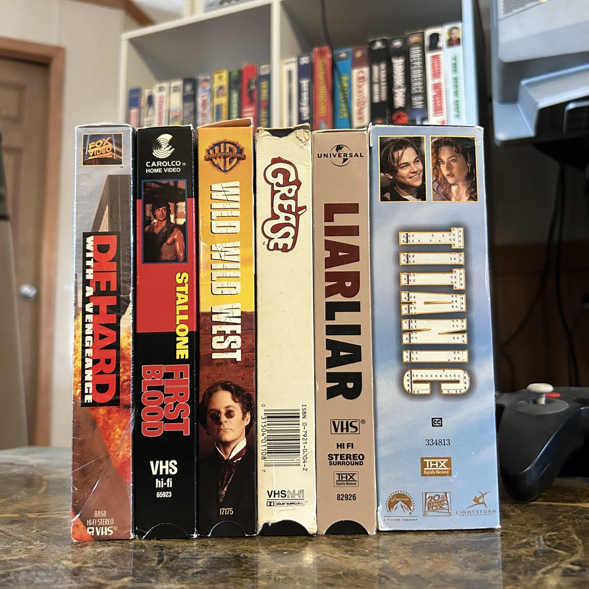 GroomAndGhoul's tweet image. Raided Goodwill today.  Some killer VHS finds.  Retro / physical media supremacy!

#retro #VHS