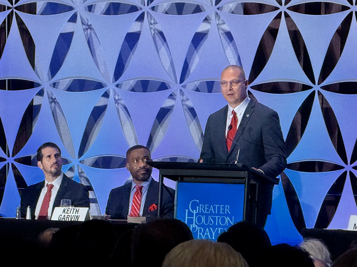 FanEngineers's tweet photo. The Eldridge team was honored to attend the 2026 Great Houston Prayer Breakfast and support Arthur Medina of KE System Services as he shared his powerful story of faith and its impact.

We’re grateful to be part of a morning centered on fellowship and unity! https://t.co/5mt7NTcAhY