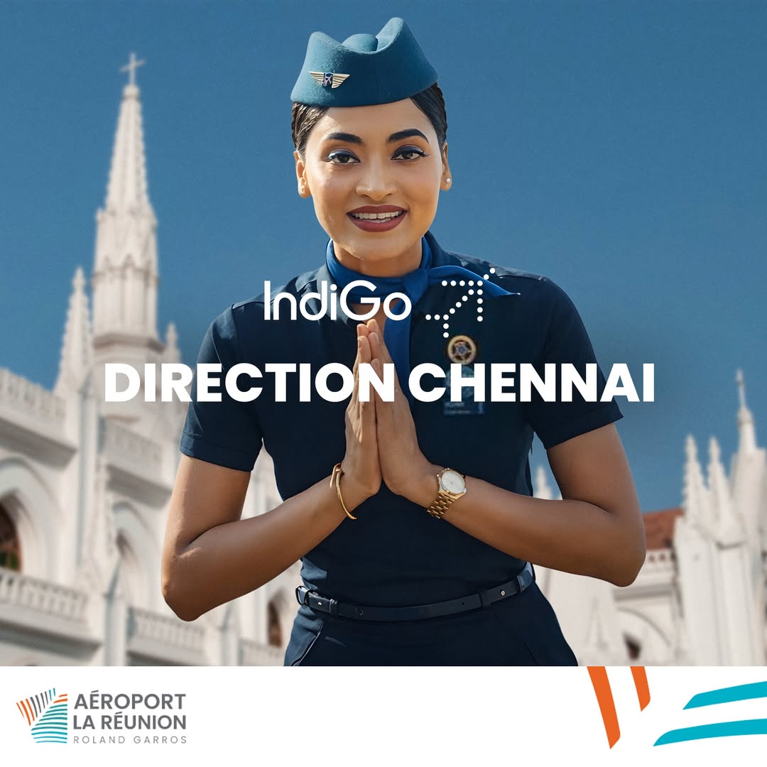 Gate7aviation's tweet image. Le vol inaugural d'IndiGo en provenance de Chennai 🇮🇳s'est posé aujourd'hui à La Réunion. La liaison directe entre La Réunion et Chennai sera opérée avec 3 vols par semaine en Airbus A320.
#LaRéunion #Chenai #IndiGo #Inde @IndiGo6E