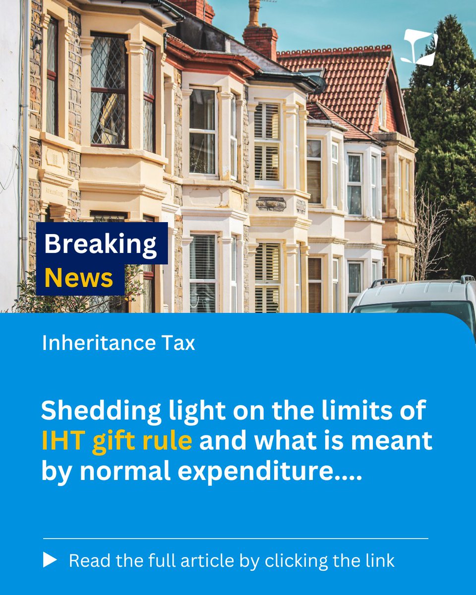 ForresterBoyd's tweet image. A recent case on inheritance tax sheds light on what is meant by ‘normal expenditure’. Read more here  zurl.co/SrLEU 

#IHT #FTT #Gifts