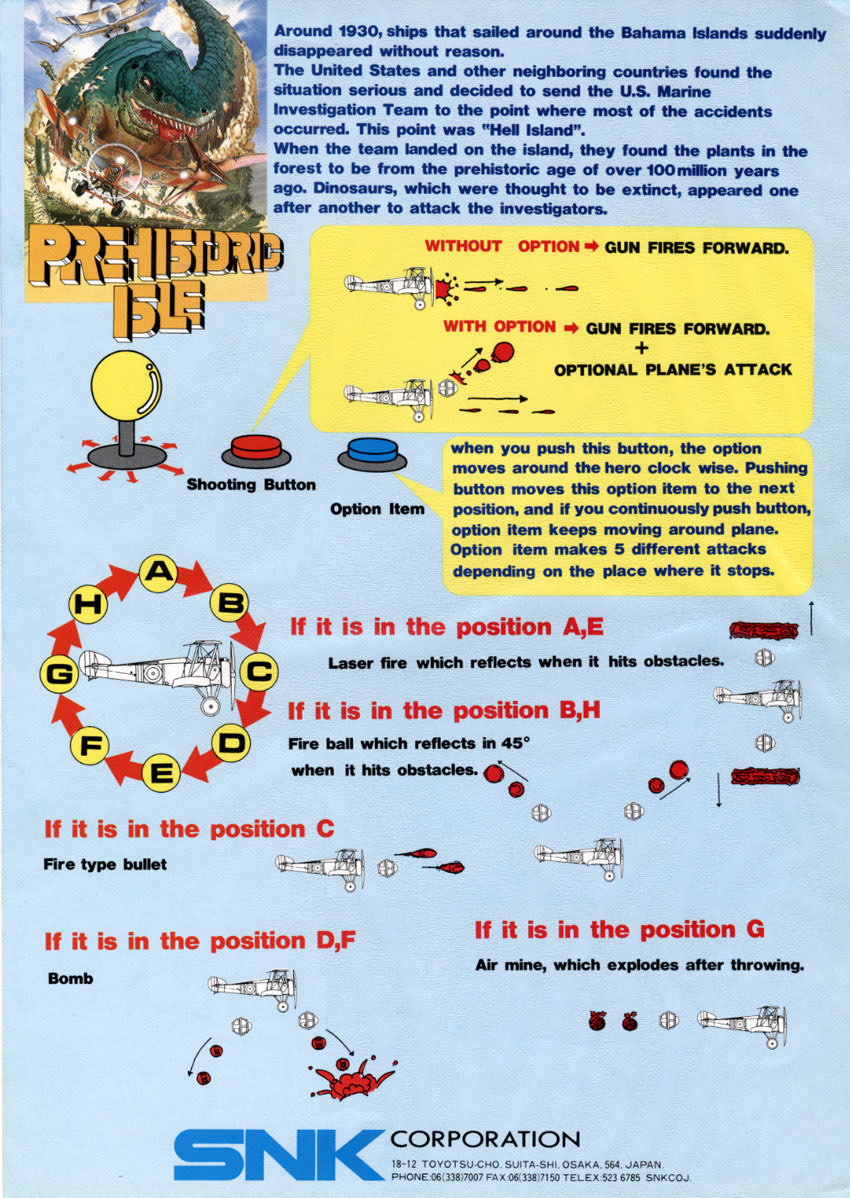 SirArturo3's tweet image. ¿Qué juego de la "Era Pre-NeoGeo" de #SNK se merece una oportunidad de brillar hoy en día?
Busco algo con aviones, islas misteriosas y bichos gigantes...
¿Prehistoric Isle?
¡Es que es EL JUEGO! Una joya que pide a gritos justicia. ¿Quién más se apunta?  #Arcade #RetroGames #shmup