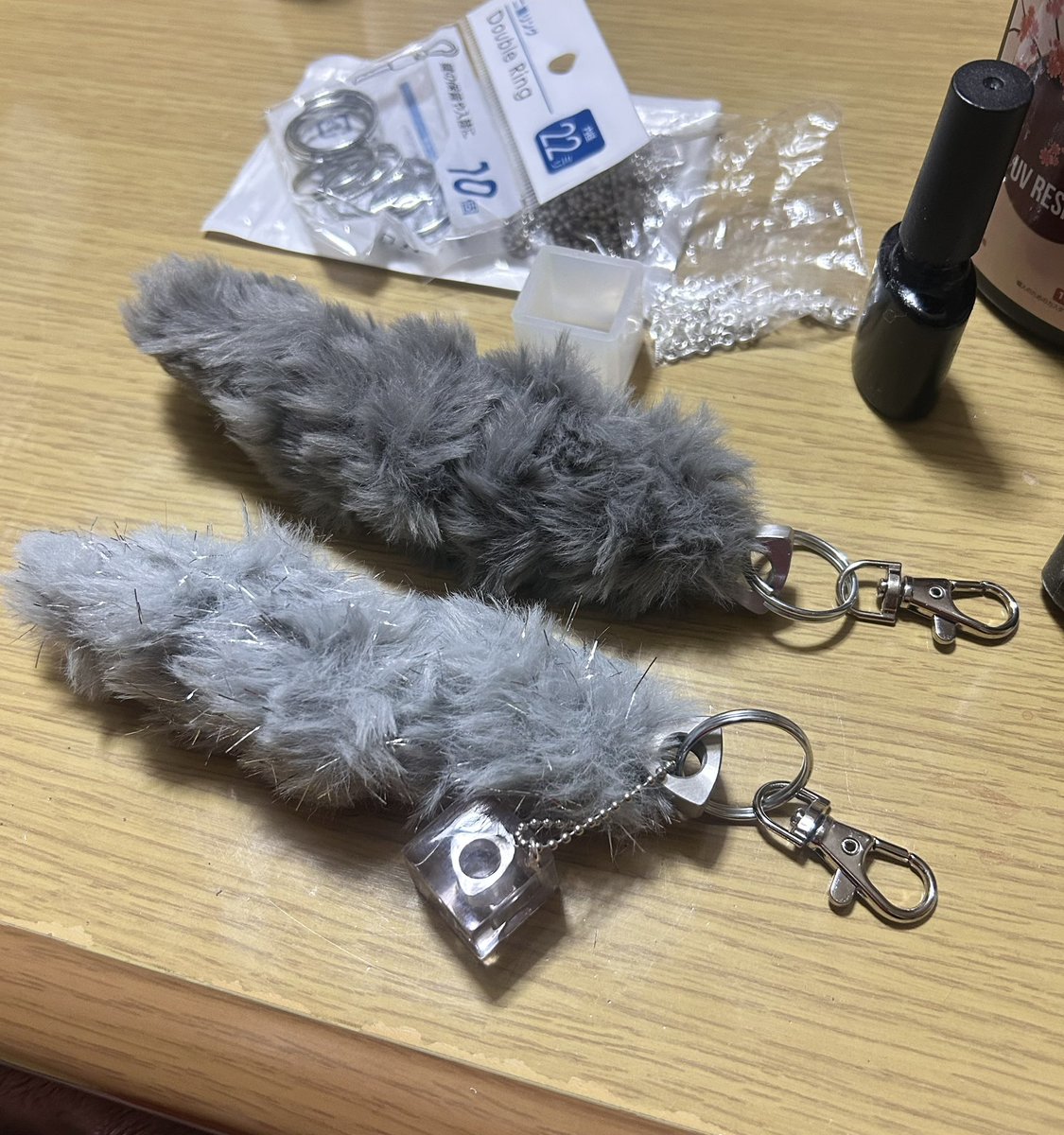 アブラのアドリブなんでアブリブなんちゃって! 何つくっとんねん(*>∀<)ﾉ)) キューブもぶら下げた豪華仕様