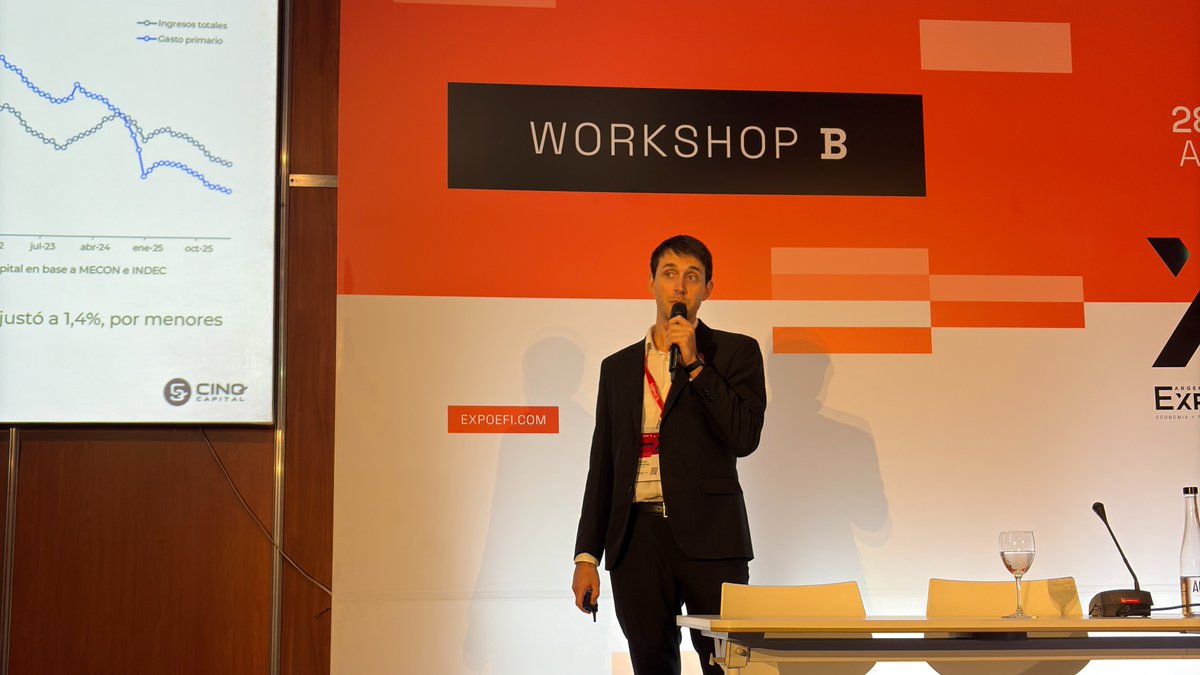 ExpoEFI's tweet image. #Workshop #ExpoEFI
Mercado de capitales: Alternativas de financiamiento y estrategias de inversión
Disertante: Bruno Panighel