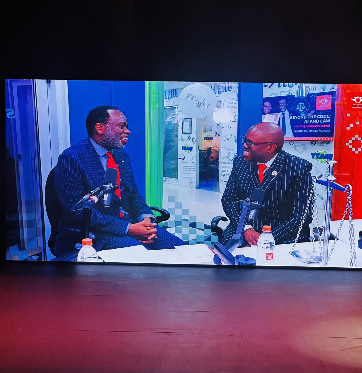 go2uj's tweet photo. In the first episode, Prof. Letlhokwa Mpedi and Prof. Tshilidzi Marwala explore the urgent need for enforceable AI frameworks that assign responsibility across developers, deployers, and 
institutions.

#UJAllTheWay #AIandLaw #BeyondTheCode #UJAIandLaw https://t.co/2HjoIuoDRB