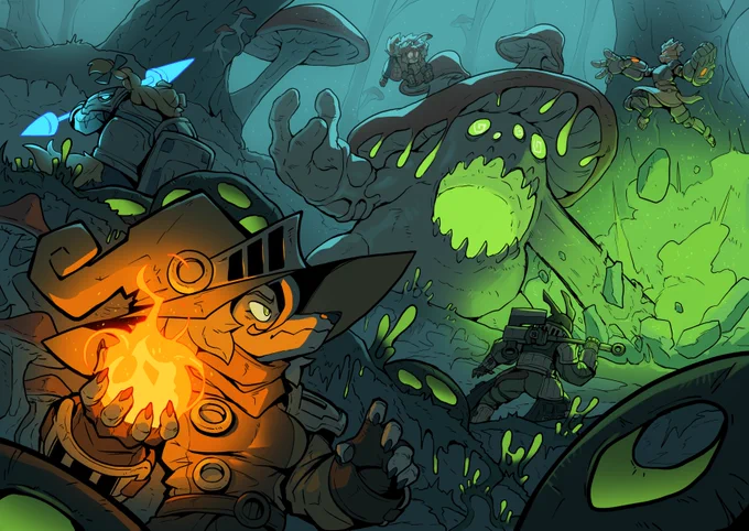 Dog Knights and "Deadly" Mushrooms