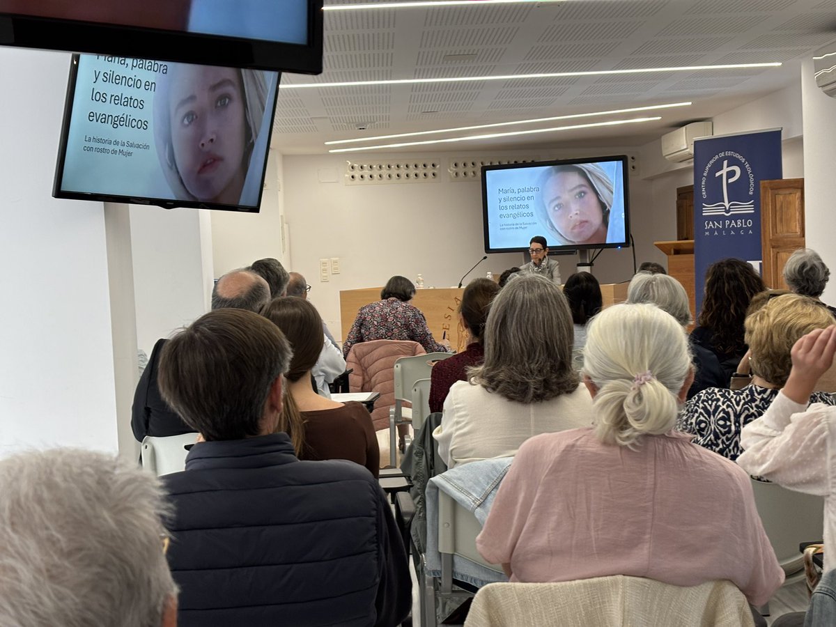 DiocesisMalaga's tweet photo. La teóloga Carmen Román clausura el Curso Bíblico sobre la mujer https://t.co/veGzUi0nrs