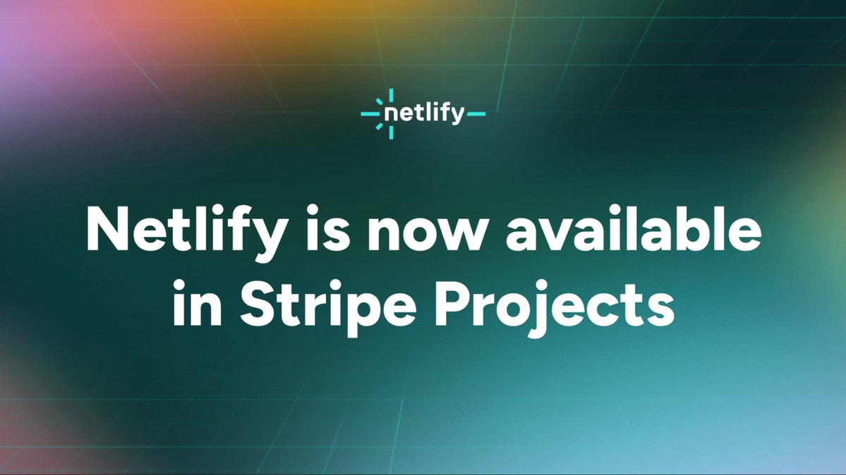 Netlify tweet media