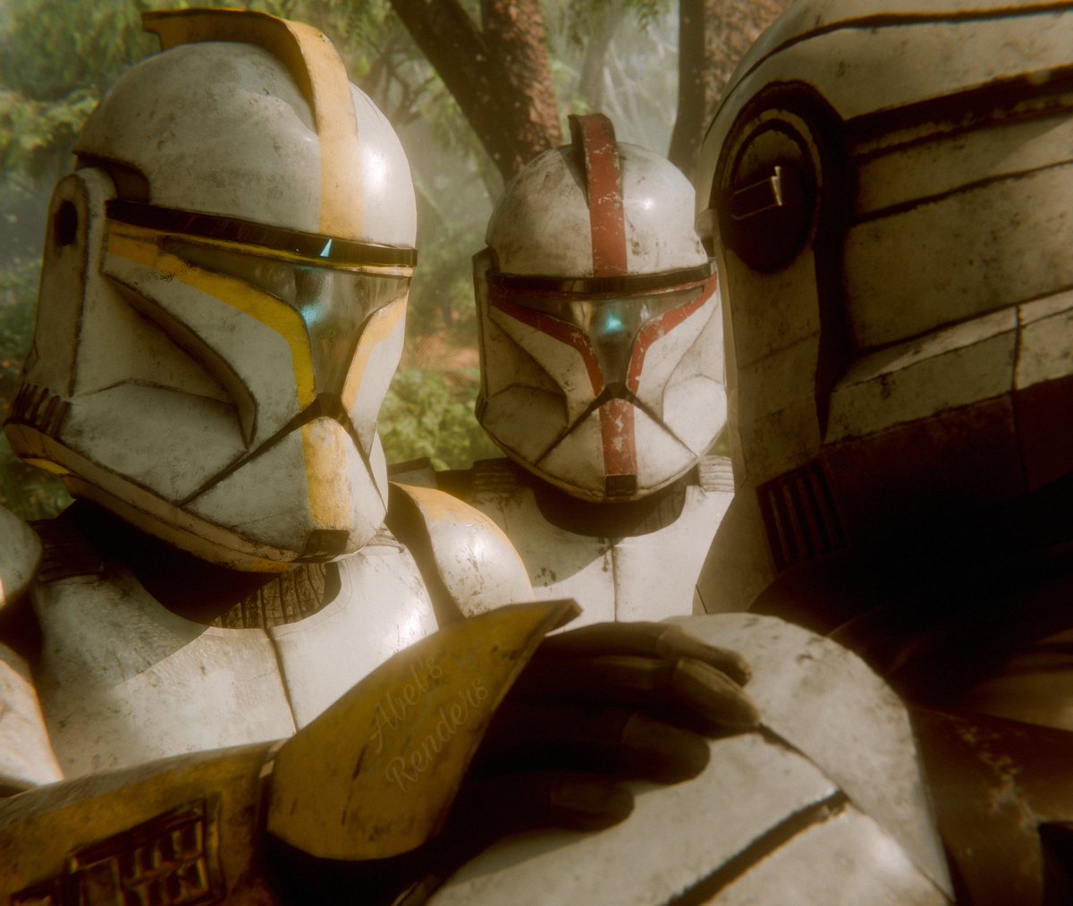 unabel76's tweet image. "Dawg, were expendable"

#StarWars #CloneWars #fanartㅤ #3dRender