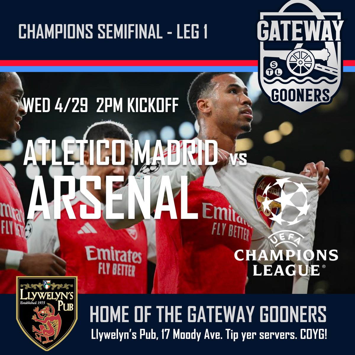 Gateway Gooners tweet media