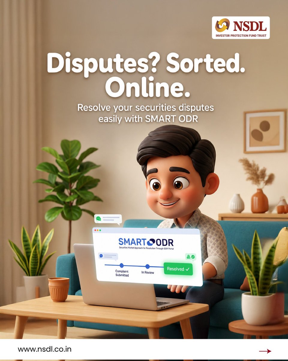 NSDL - National Securities Depository Limited tweet media