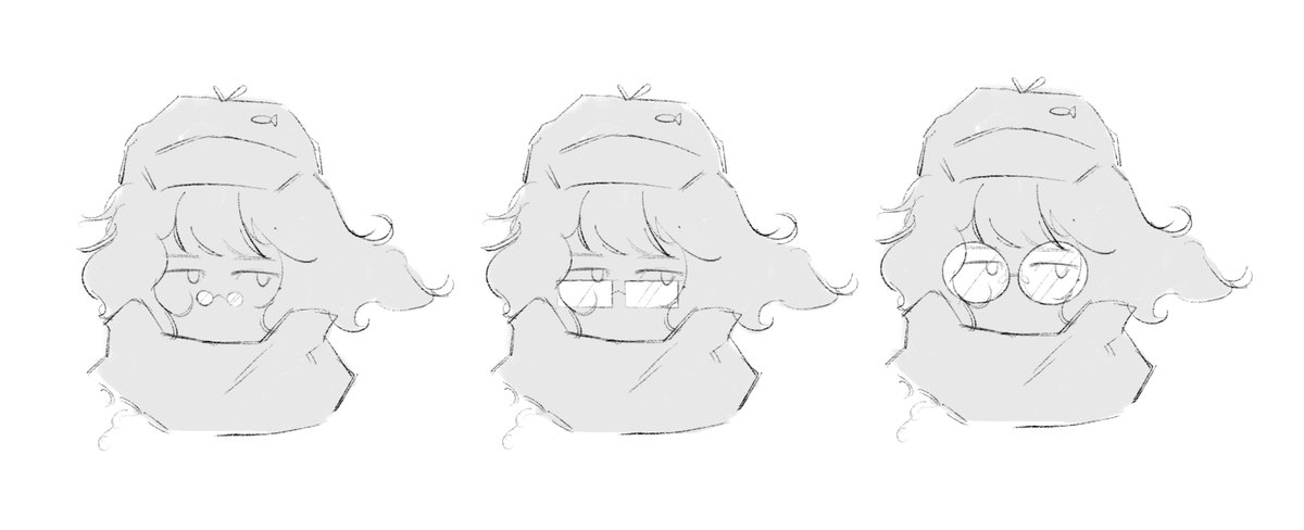 marcus with different shapes of glasses
