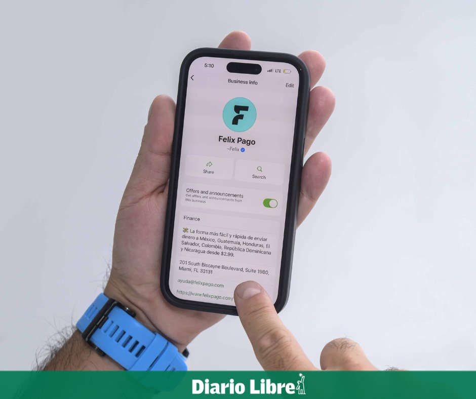 DiarioLibre's tweet image. 🇺🇸|#DiarioLibreUSA | Conoce las apps que permiten enviar remesas por WhatsApp desde EE. UU. hacia RD

ow.ly/ABmv50YRR6Q

#DiarioLibre #Apps #WhatsApp #EstadosUnidos #Remesas
