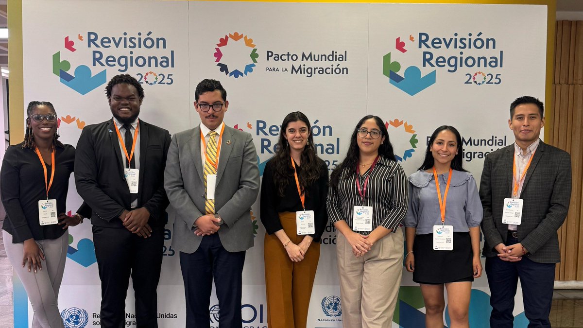 UNMigNetwork's tweet photo. ‘IMRF is about shaping the future we inherit.’
Young people bring vision, urgency and innovation to #migrationgovernance.
Their leadership helps drive inclusive solutions for generations to come. @MYCPofficial #IMRF2026 #Youth #Migration🚀🌍 https://t.co/GsSFFILqPN