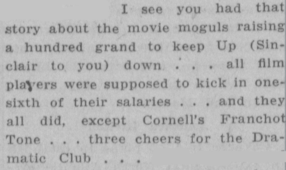 Franchot Tone Archive tweet media