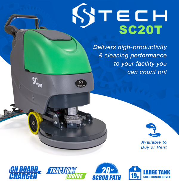 supplyden's tweet photo. The S TECH SC20T is the Ultimate Floor Scrubbing Solution — Power, Precision, and Ease at Your Fingertips

Looking for a floor care machine that delivers professional results with less hassle? Our state-of-the-art walk-behind floor scrubber is engineered to make daily cleaning and floor restoration easier, faster, and more effective than ever before.

Traction Drive:
https://t.co/d5tWgJHT81

Brush Driven:
https://t.co/83ILINZcSZ

#equipment #floormaintenance #janitorial #janitorialservices #janitorialsupplies #floorequipment #autoscrubber #Scrubber