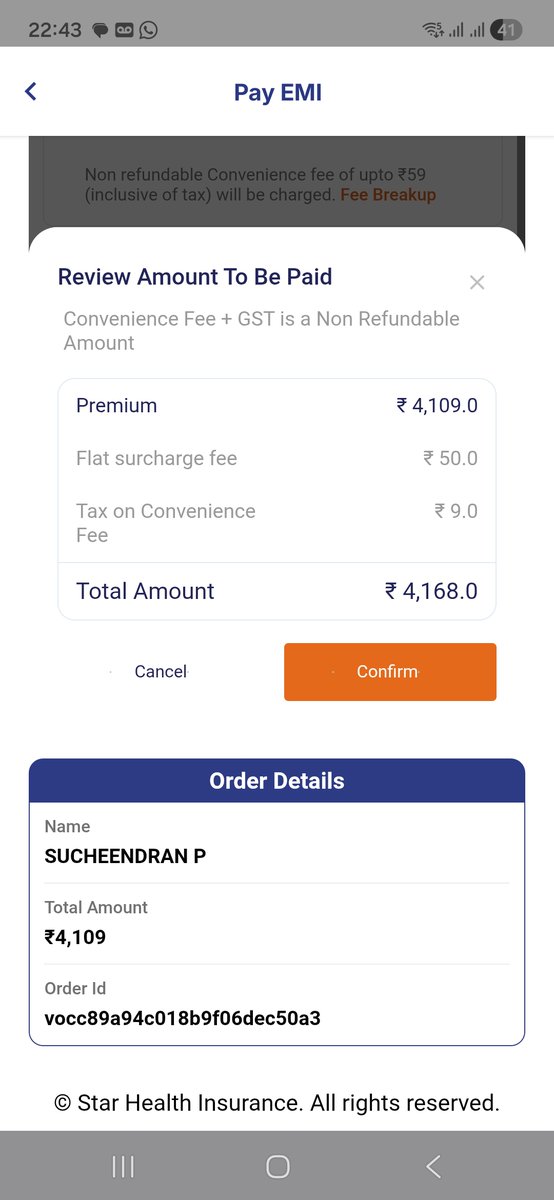 suchee1995's tweet photo. @StarHealthIns when I try to settle my Insurance EMI before the due date. I am being forced to enable auto-pay with additional charges of 59. what a scam is this???
Why can't I just pay my EMI directly https://t.co/CHECUbL0Dk