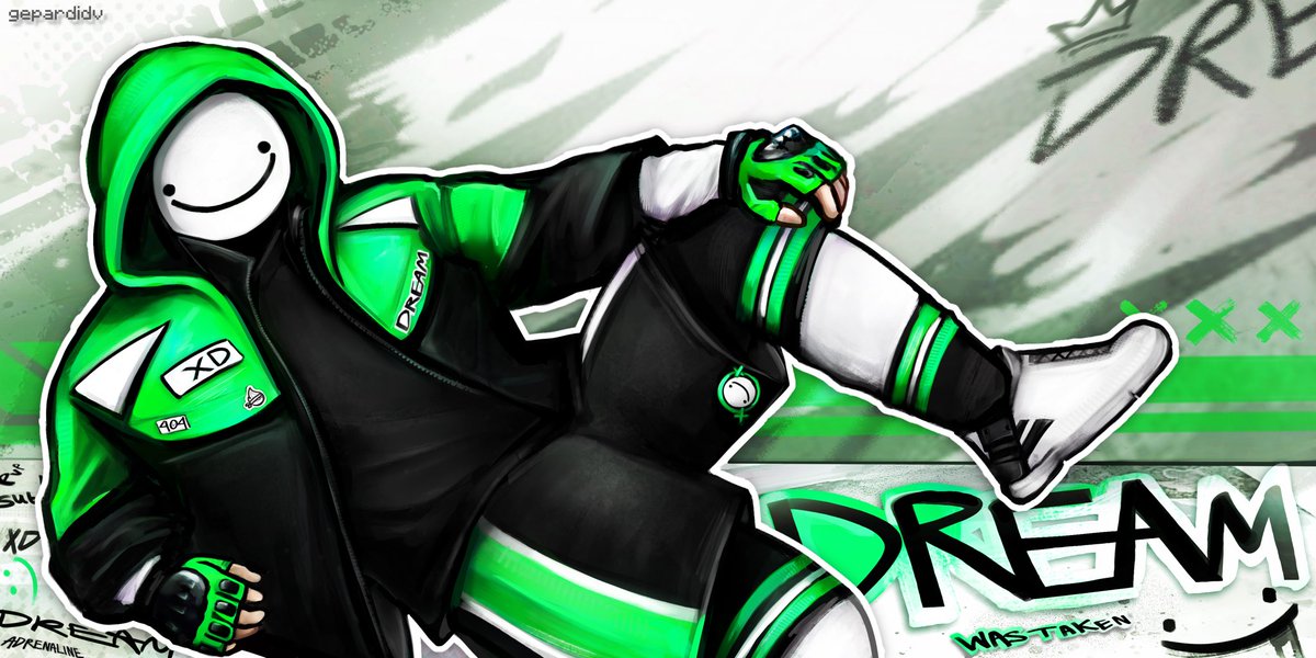 GEPARDidv's tweet image. dream :) #dreamfanart #dream #dreamwastaken