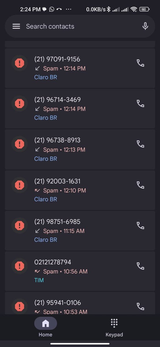 fabiosleal_'s tweet photo. É sério que @AnatelGovBR  não dá um jeito nisso não?
Aló @ministerpublico 
só hoje cedo foi mais de 30 ligações. https://t.co/mGhERvMYgj