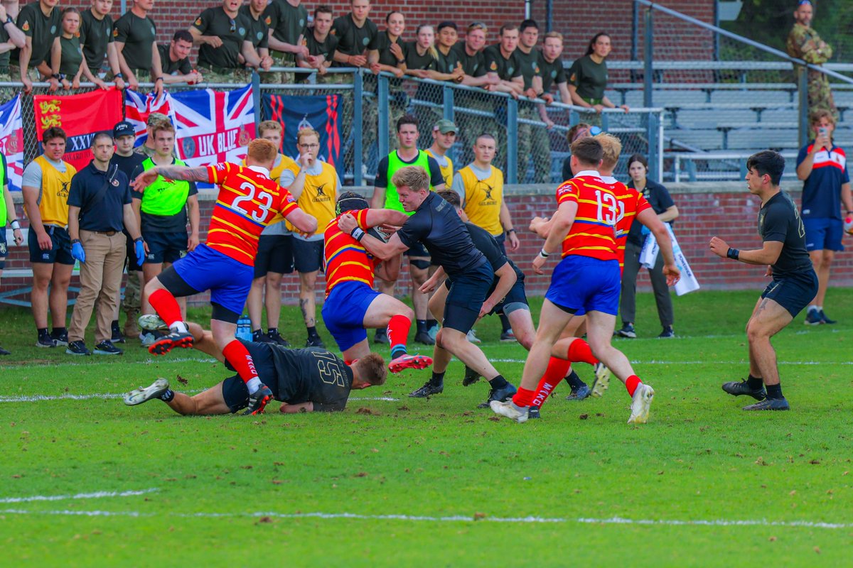 ArmyWP_MRugby's tweet photo. Our Sandhurst Match is set for 4:30 PM tomorrow!

Come join us at Anderson for this special exhibition between a pair of historic teams! https://t.co/m1aoLFwQEV