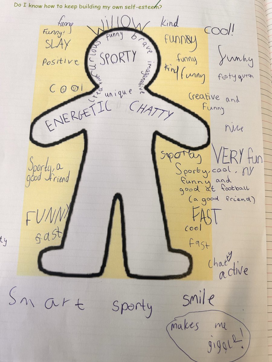 stmichaelthomas's tweet photo. A wonderful self-esteem building session in Y5 PSHE today, where we thought of positive qualities to describe ourselves and each other ❤️! @JigsawEduGroup #SMWST @the3saints https://t.co/Hfri4QpOen