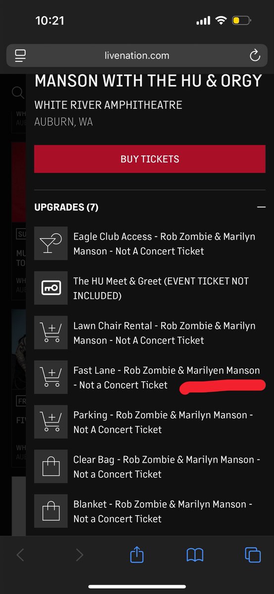 misseyunplugged's tweet photo. Hey @LiveNation check out the spelling of @marilynmanson on your website, please! I work in a box office for TM/LN and spellcheck everything, so if there’s a job in it for me, please reply with details. #spellingbee https://t.co/Bg8BNM9ve8