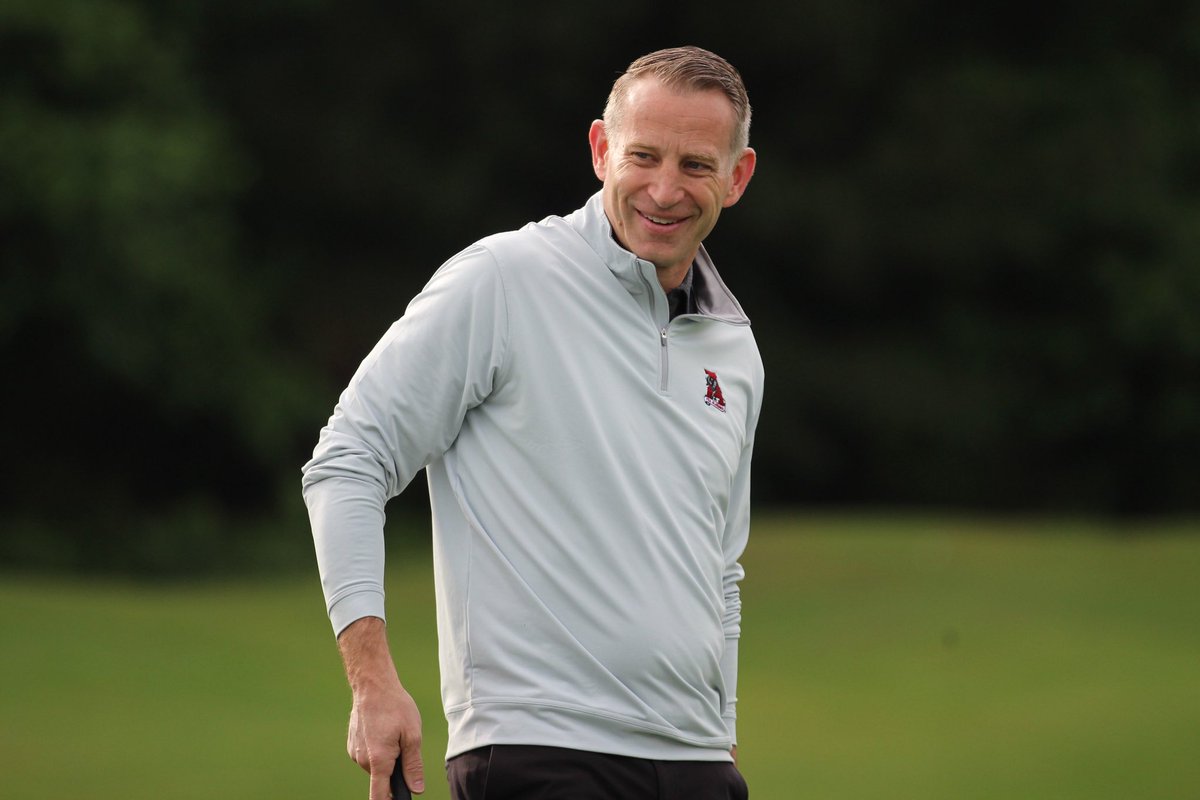 aldotcomTide's tweet photo. The Crimson Tide was well represented at the Regions Tradition Pro-Am Wednesday as Nick Saban, Kalen DeBoer, Nate Oats, John Parker Wilson and more hit the links in Birmingham. #RollTide 

📸 @WesleySinor https://t.co/2Ldaq3unvd