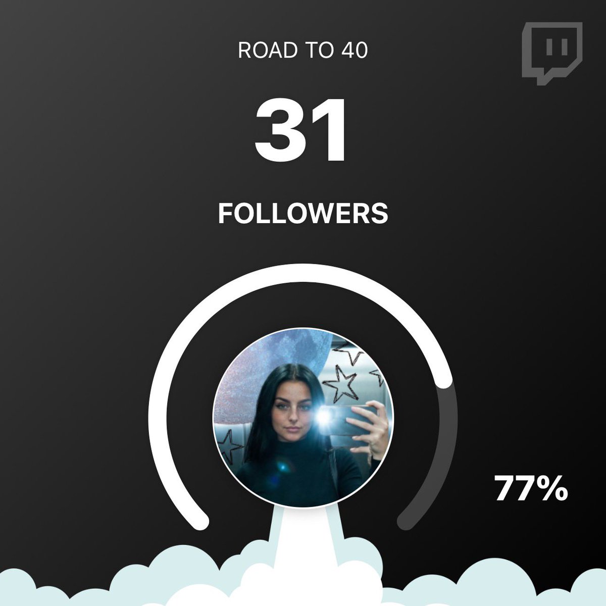 Thanks everyone for helping me hit my first goal! Next 50 to unlock VIP!! 

twitch.tv/moonraeeee 🤍