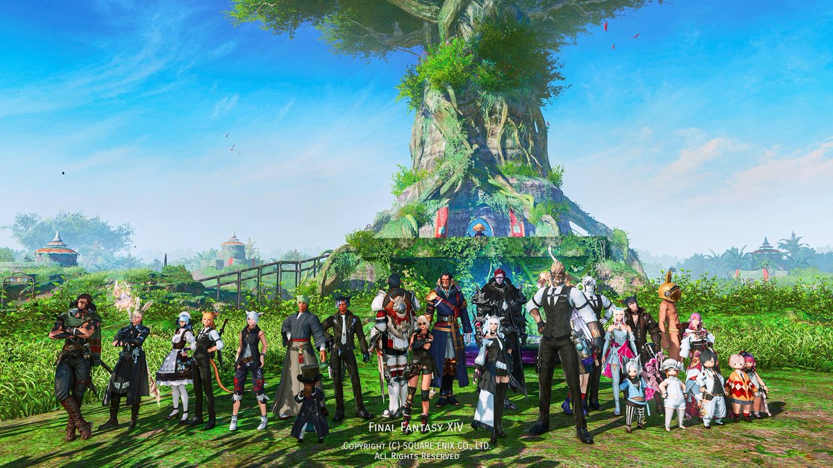 shisyun_viola's tweet photo. 前回に続き懇意にしてるFCと合同で、初見のみで行く新アライアンスを無事に実施できました✨
(当FCからは17名参加)
今回も楽しかった🤭参加ありがと〜🫶
#FF14SS #Banbis https://t.co/LUg9E6DFlT