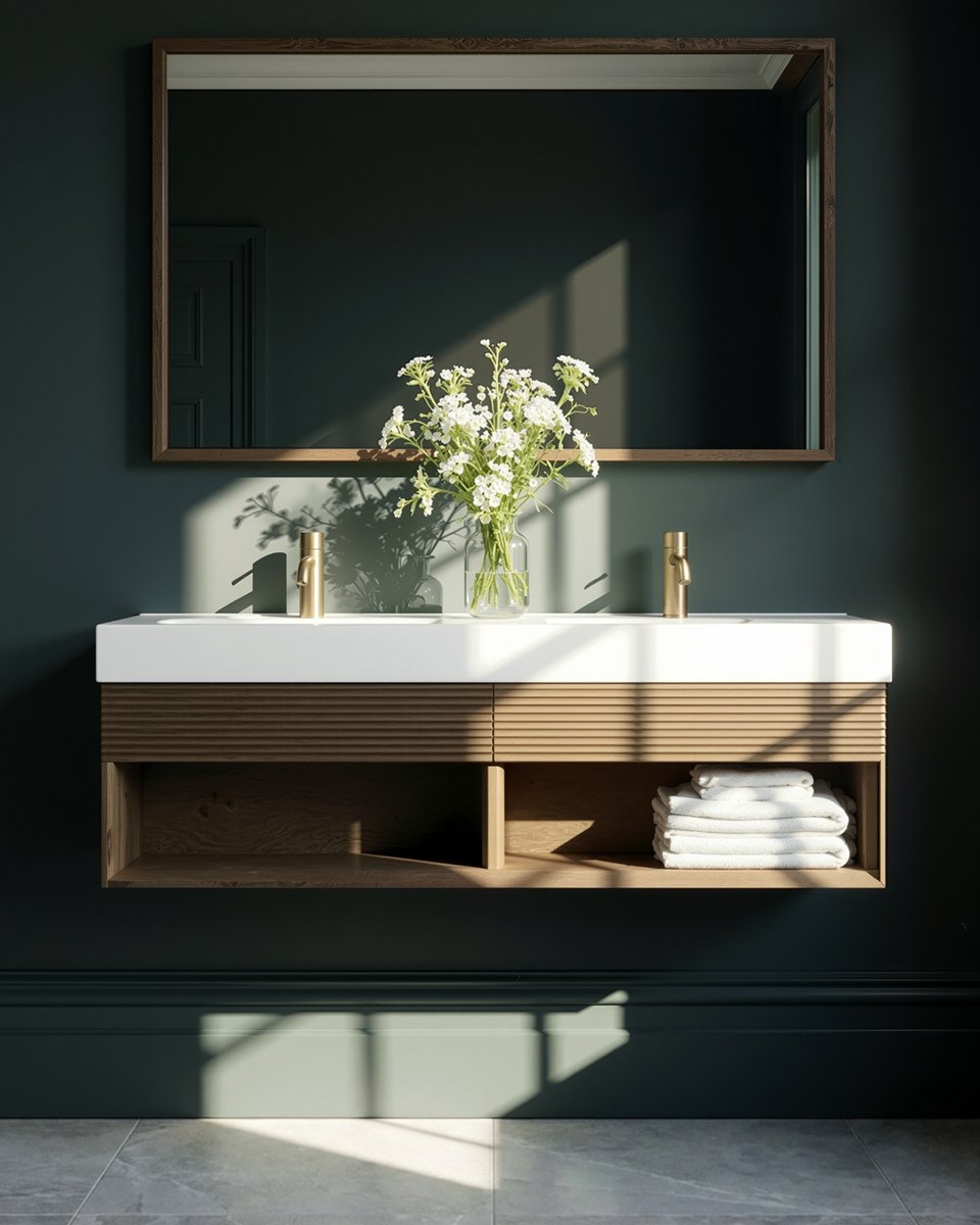 harveygeorge_uk's tweet image. Felix | Wall-hung vanity

Single or double
Wood or painted finishes
Designed for flexibility across projects

Are wall-hung units now your default spec? 👇

#InteriorDesign #BathroomDesign