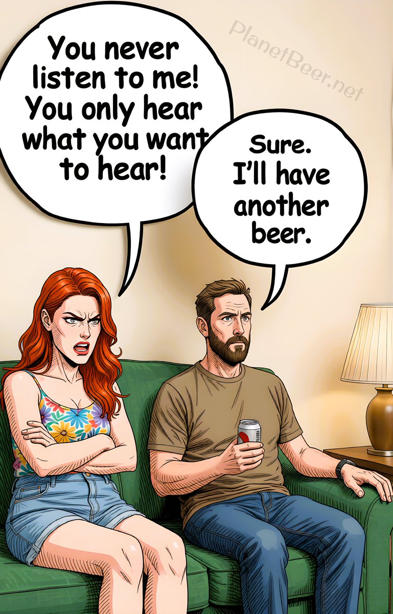 PLANETBEER1's tweet image. Saturday Morning Cartoons! 🤣 #beer #cartoons #relationships