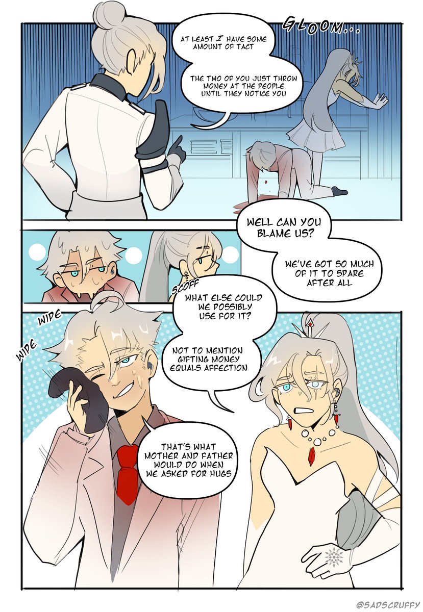 sadscruffy's tweet image. #rwby #RWBYfanart
2/2  Comic is based on snippets of dialogue from the fanfic in ao3  "the night is an ocean (the stars are it's fleet" by iwillwalk500miles in tumblr