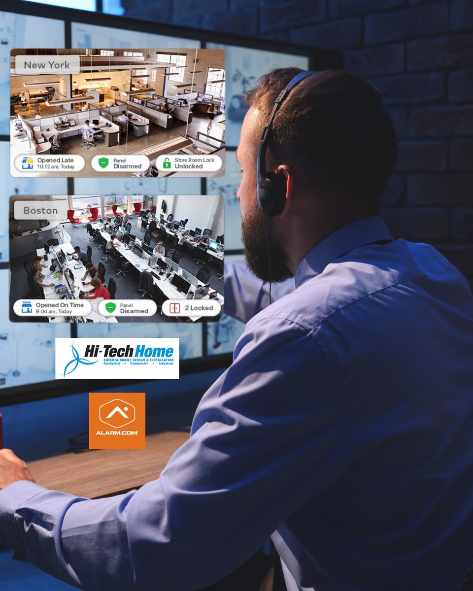 HiTechHome's tweet photo. One platform for multiple business locations! The https://t.co/U2mIFvfPjJ Enterprise Dashboard is a single, intuitive interface for real-time management of intrusion, energy, door access, and video systems across multiple business locations.

#fresno #security #businessowners https://t.co/rUVeTQzMyh