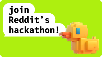 RedditforDevs's tweet image. 🚨 Calling all Developers!

Join our virtual Mod Tools and Migrated Apps Hackathon on @Reddit for a chance to win from a $45K prize pool!

🗓️ April 29 – May 27, 2026

TLDR: Build or port over a mod app using #Devvit.

Sign up here: mod-tools-migration.devpost.com

#RedditDev #Hackathon