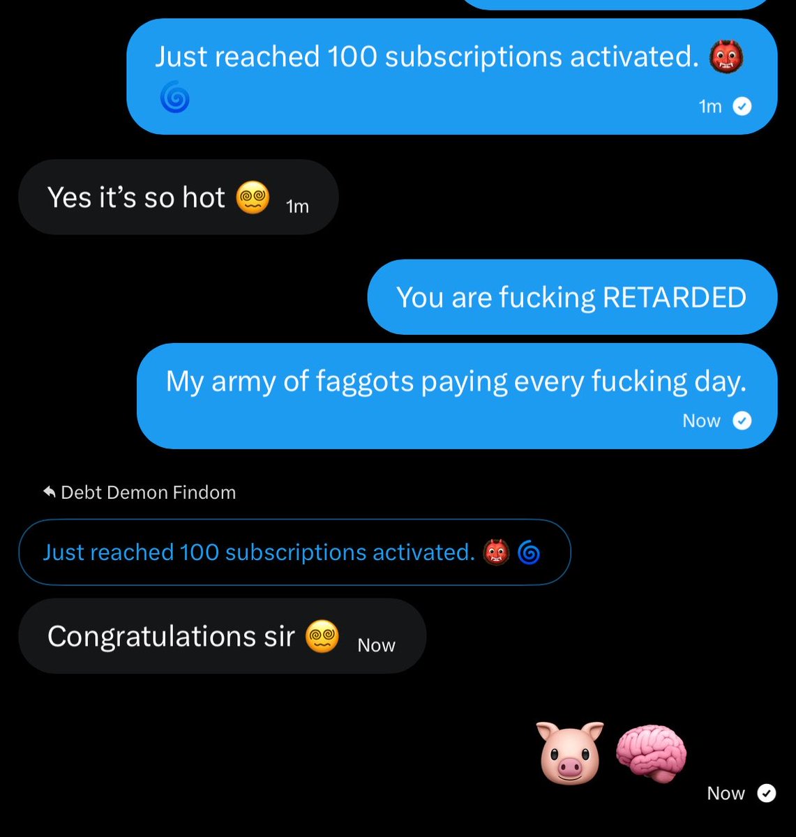 Debt Demon Findom tweet media