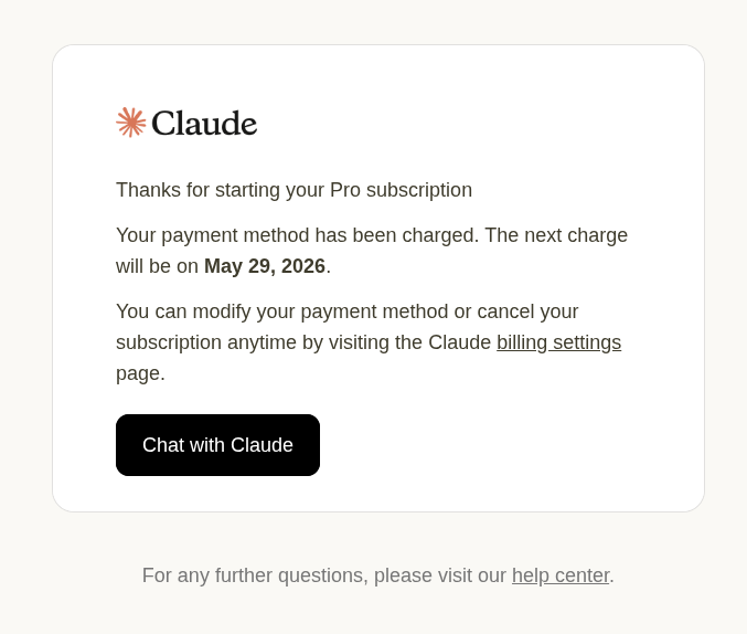 akash_kumar_dev's tweet photo. Just purchased Claude Pro 👀

Time to try out Claude Code.. https://t.co/B6bmH2yoHq